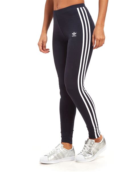 adidas three stripe leggings women